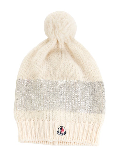 Moncler Girls' Pom Pom Beanie