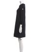 Moncler Bateau Neckline Knee-Length Dress