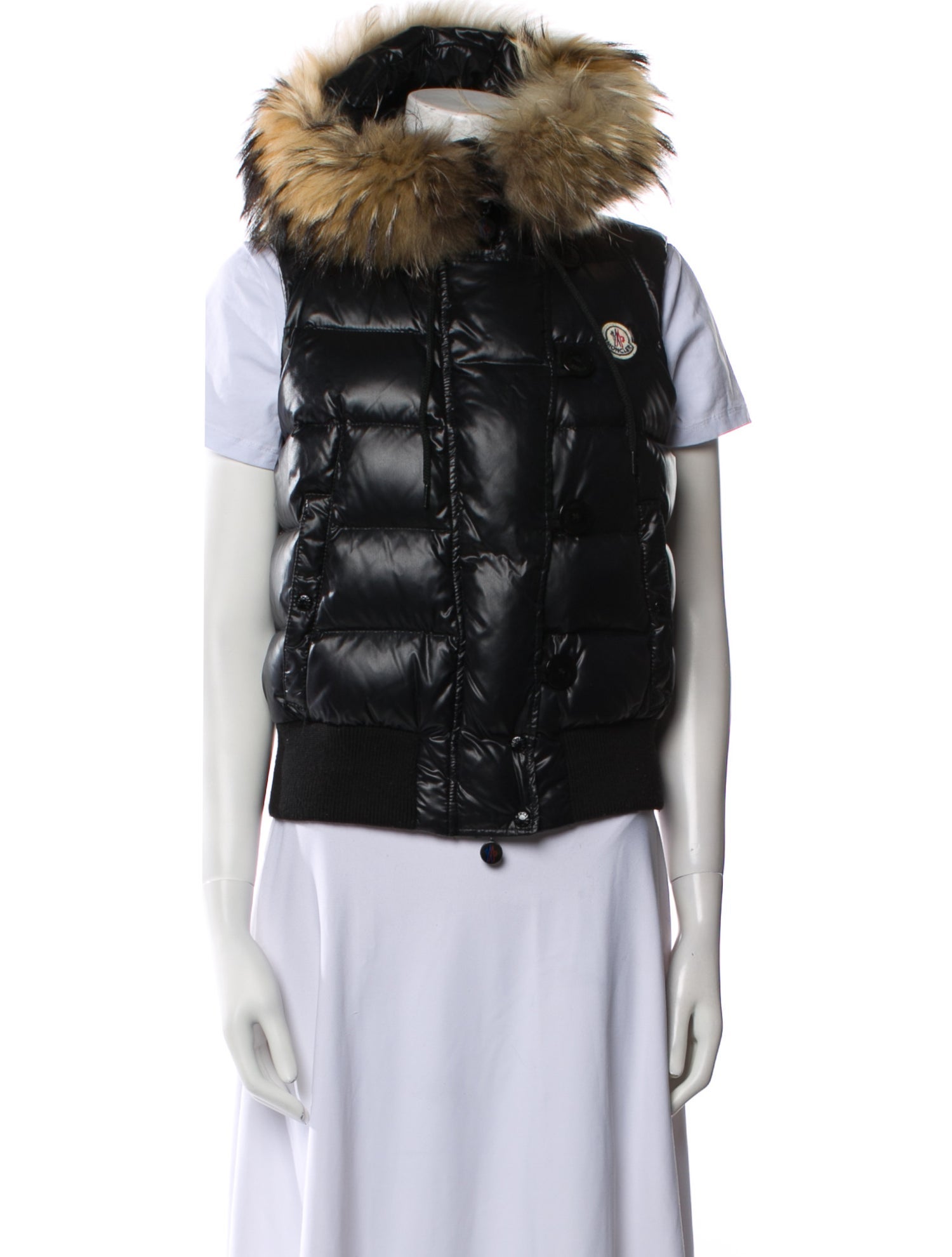Moncler Tarn Gilet Fur Jacket