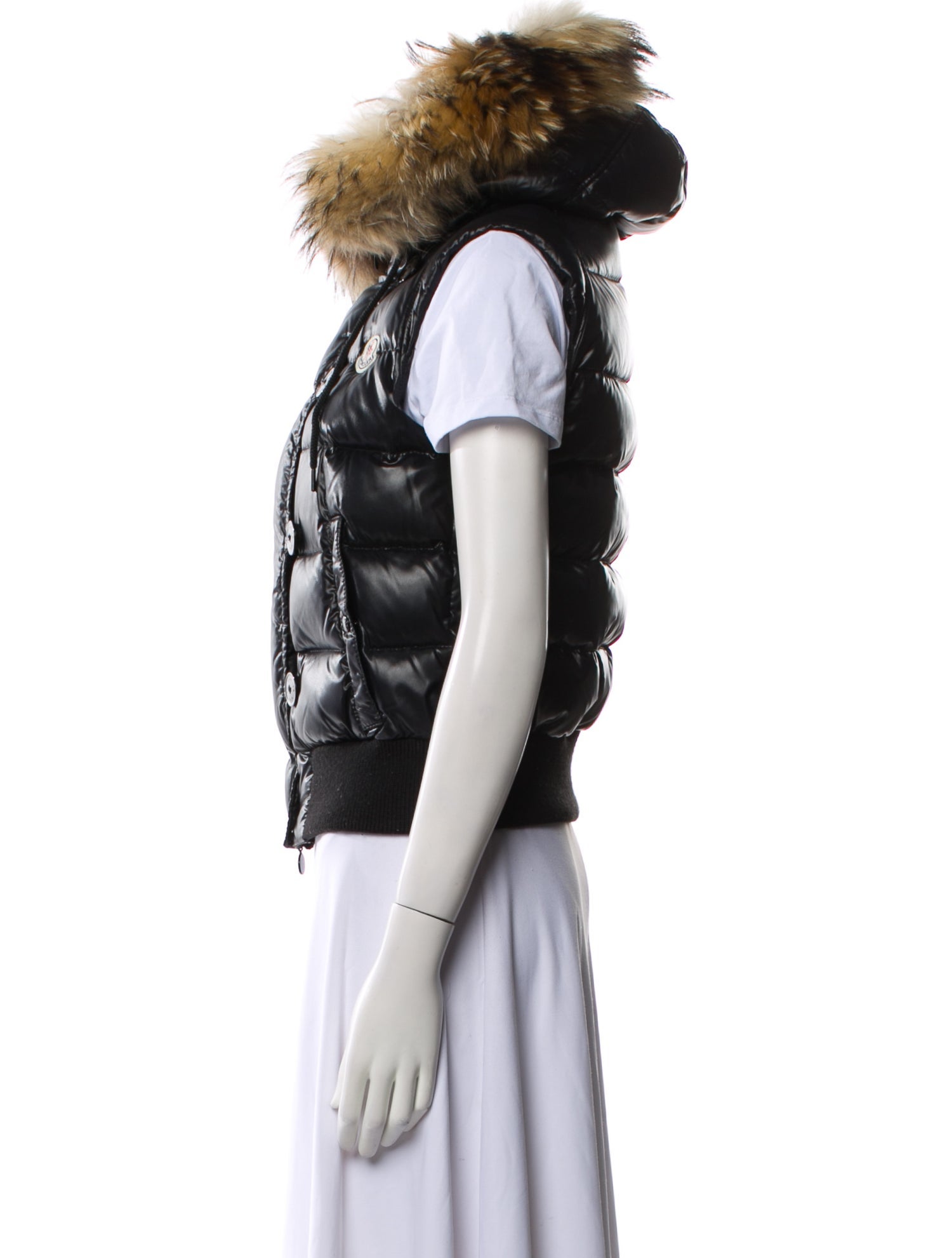 Moncler Tarn Gilet Fur Jacket