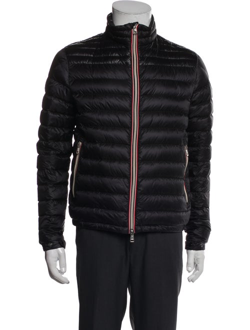 Moncler Striped Puffer Coat