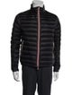 Moncler Striped Puffer Coat