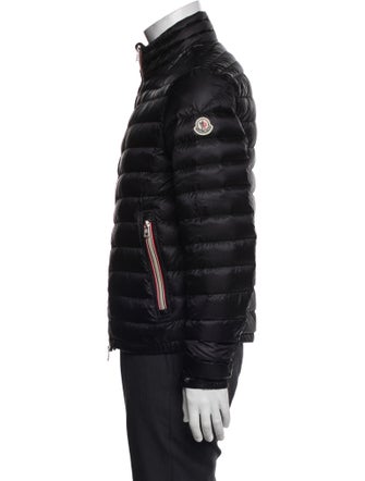 Moncler Striped Puffer Coat
