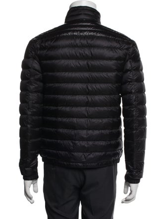 Moncler Striped Puffer Coat