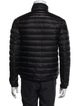 Moncler Striped Puffer Coat