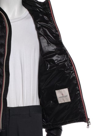 Moncler Striped Puffer Coat