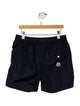 Moncler Logo Trim Solid Shorts