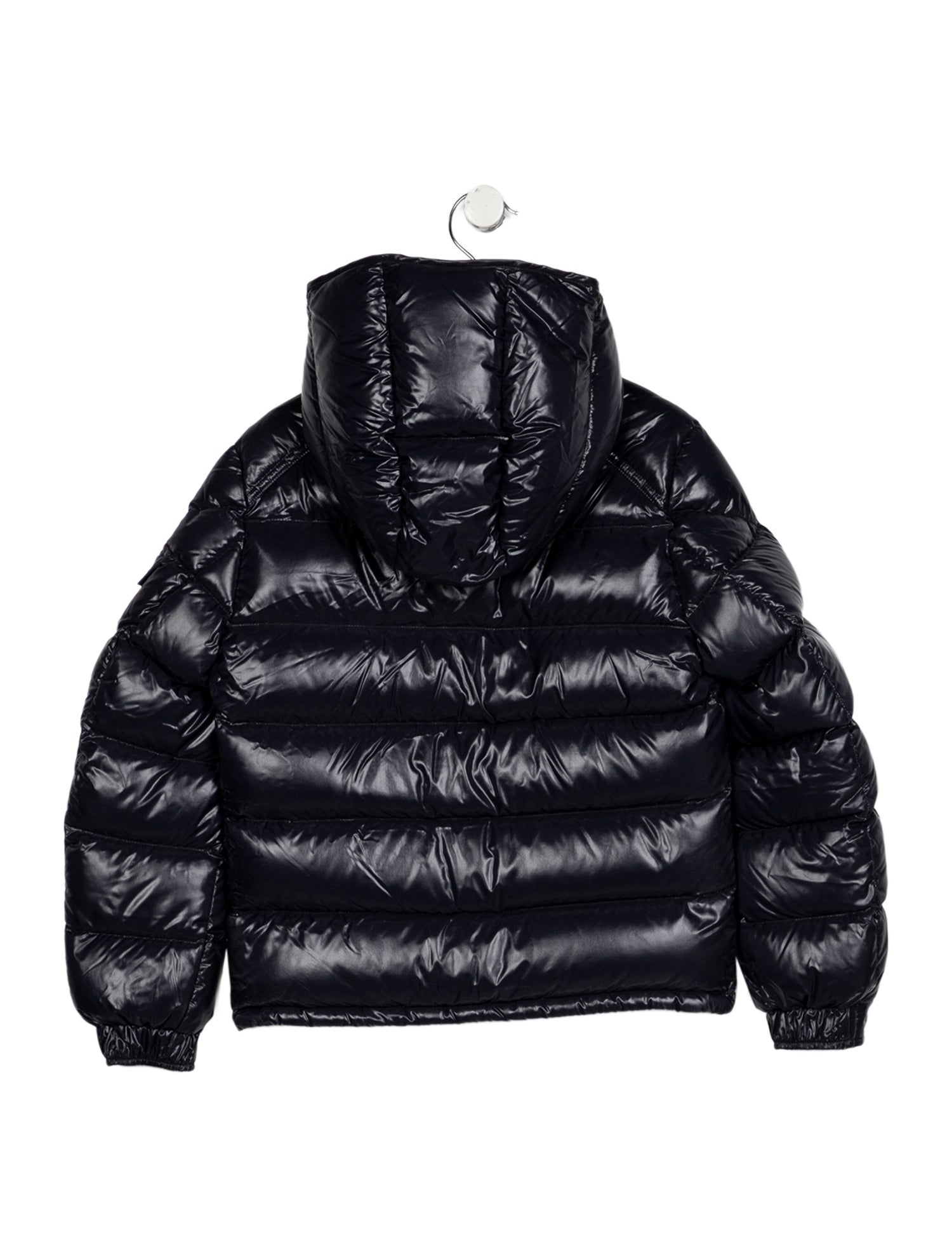 Moncler Boys' Blue Down Coat