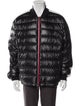 Moncler Striped Puffer Coat