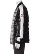Moncler Striped Puffer Coat