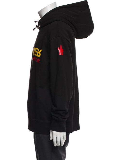 Moncler Grenoble Graphic Print Crew Neck Hoodie