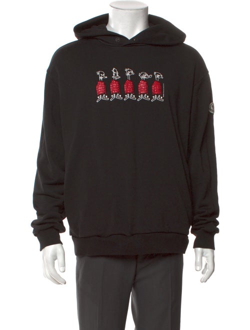 Moncler Graphic Print Crew Neck Hoodie