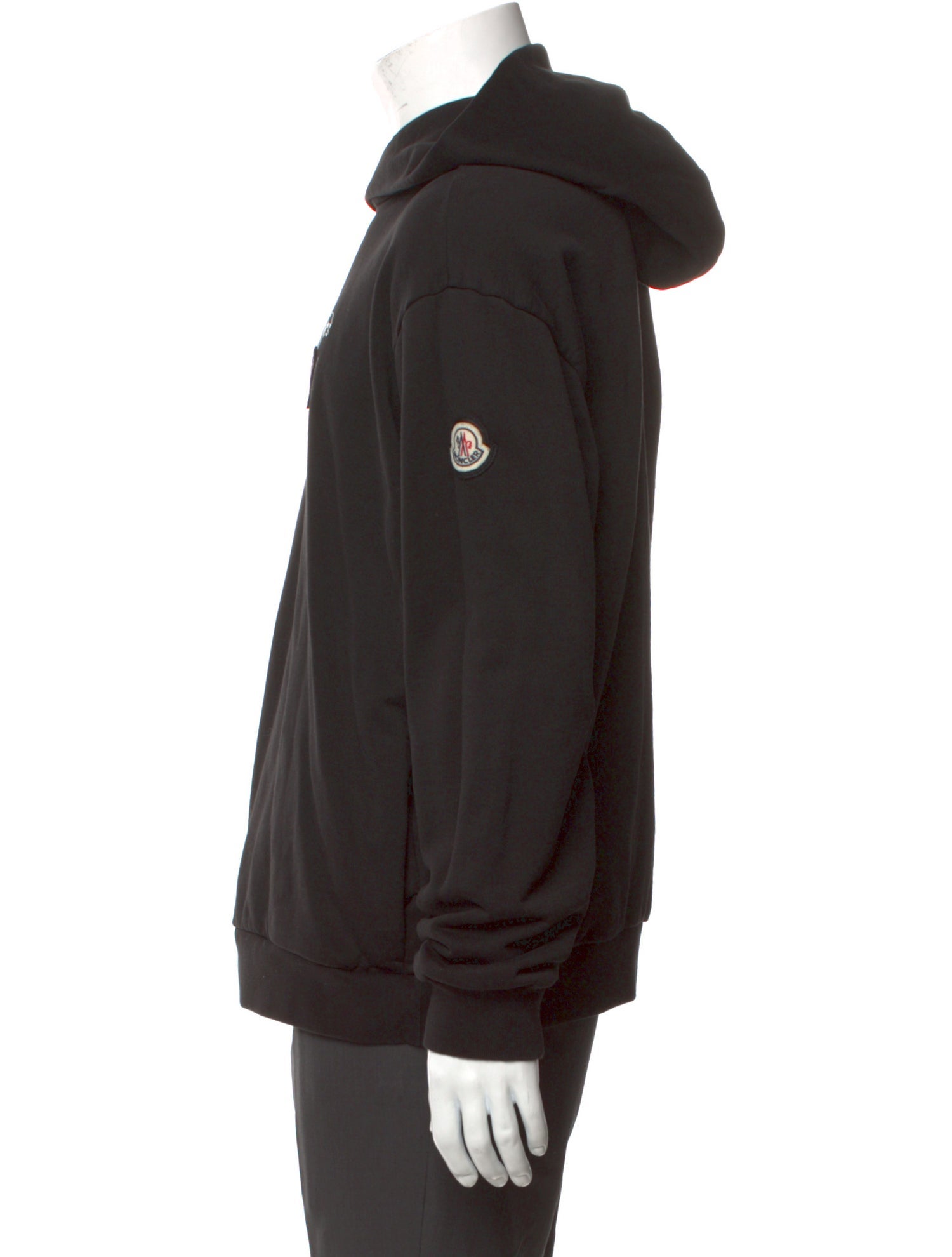 Moncler Graphic Print Crew Neck Hoodie