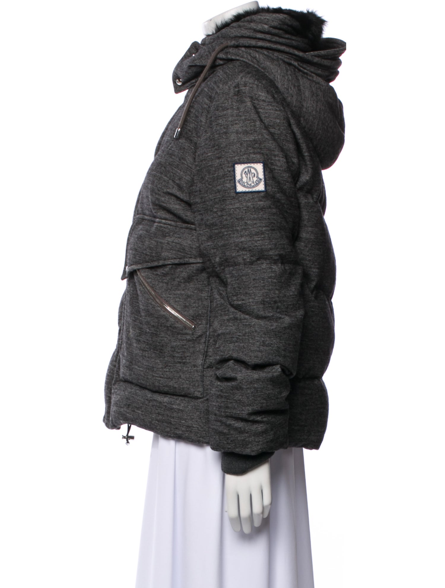 Moncler Tweed Pattern Jacket