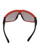 Moncler Shield Mirrored Sunglasses