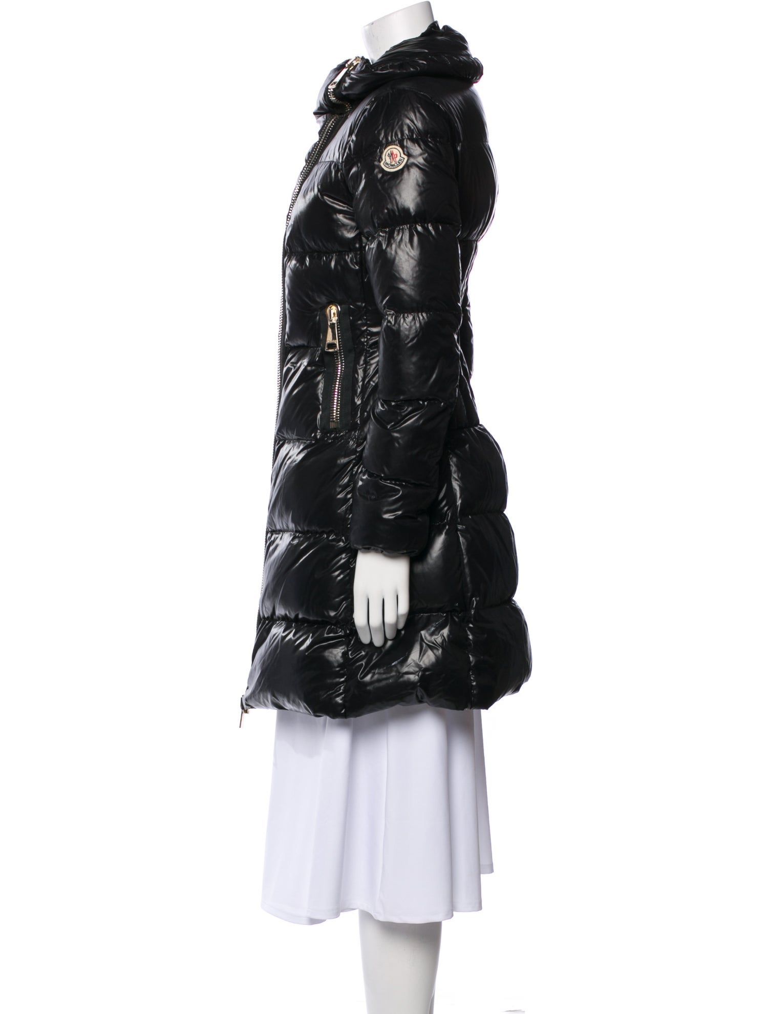 Moncler Nylon Down Coat