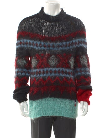 Moncler Mohair Striped Pullover