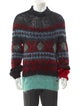 Moncler Mohair Striped Pullover