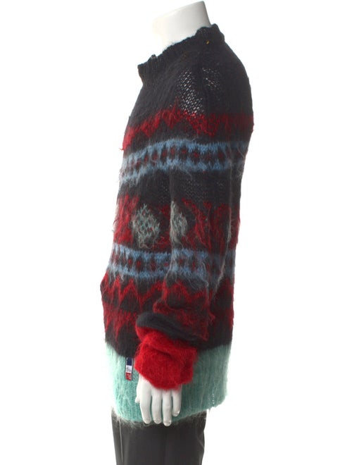 Moncler Mohair Striped Pullover