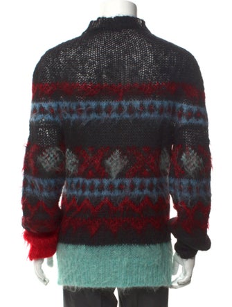 Moncler Mohair Striped Pullover