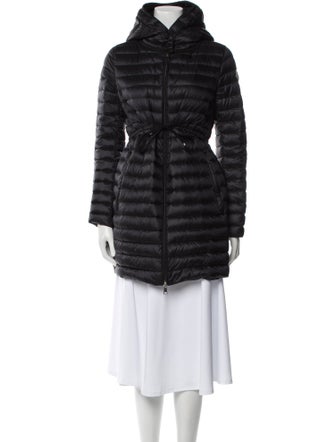 Moncler Nylon Faux Fur Jacket