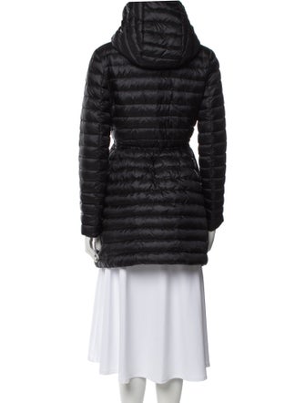 Moncler Nylon Faux Fur Jacket