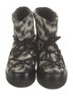 Moncler Leather Printed Snow Boots