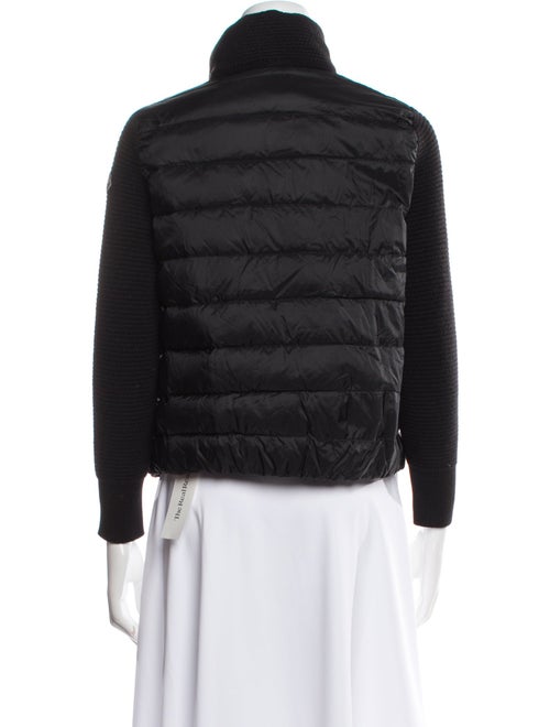 Moncler Nylon Faux Fur Jacket