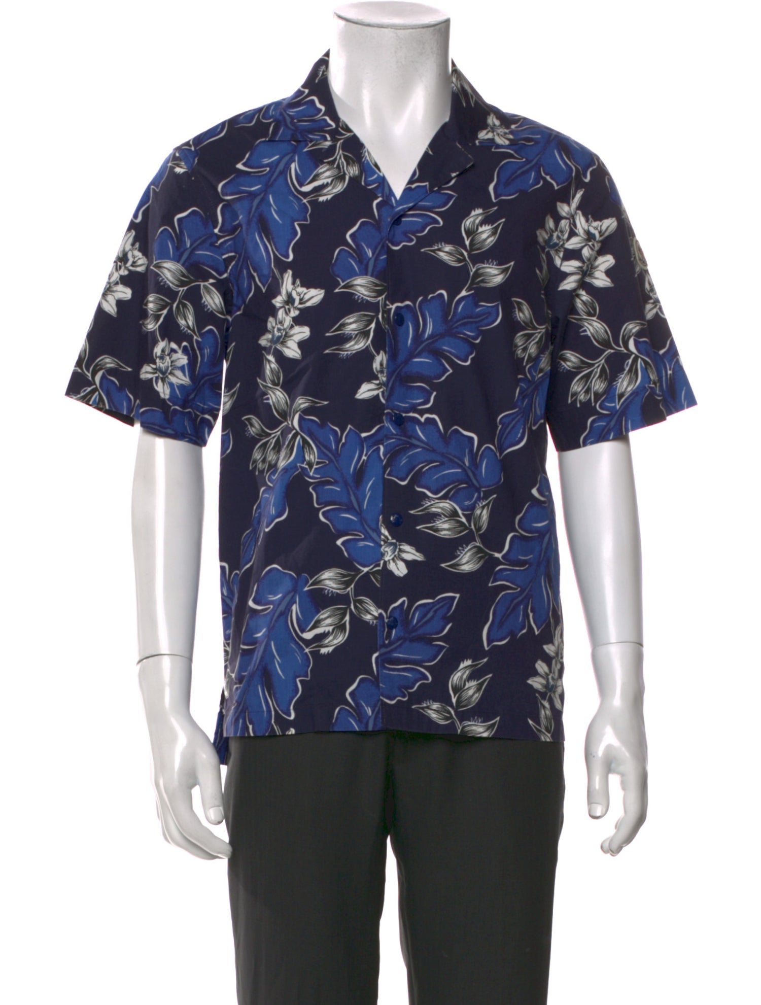 Moncler Printed Short Sleeve Shirt