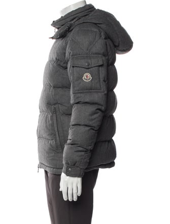 Moncler Virgin Wool Puffer Coat