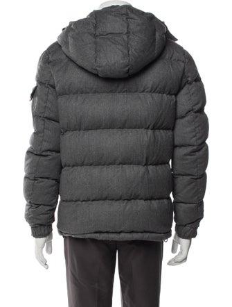 Moncler Virgin Wool Puffer Coat