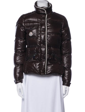 Moncler Nylon Faux Fur Jacket