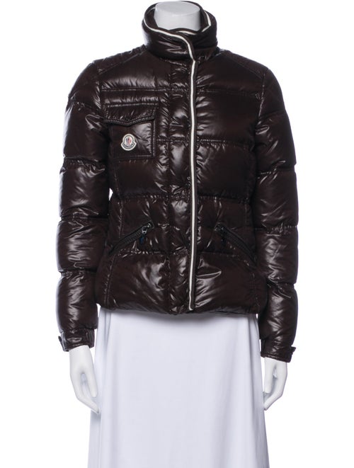 Moncler Nylon Faux Fur Jacket