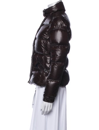 Moncler Nylon Faux Fur Jacket