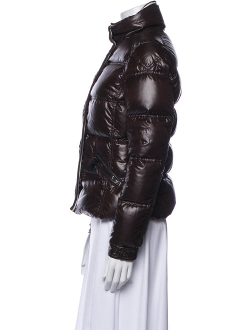 Moncler Nylon Faux Fur Jacket