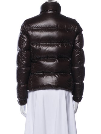 Moncler Nylon Faux Fur Jacket