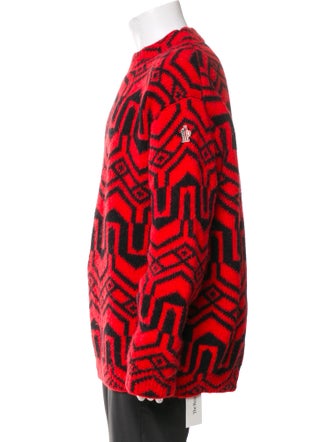 Moncler Grenoble Alpaca Printed Pullover