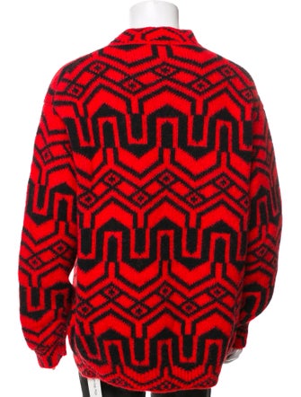 Moncler Grenoble Alpaca Printed Pullover