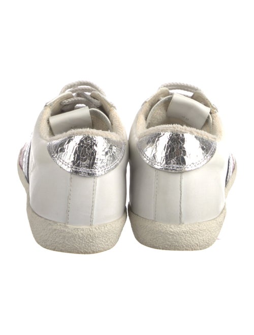 Moncler Leather Lasercut Accents Sneakers