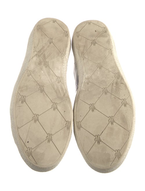 Moncler Leather Lasercut Accents Sneakers