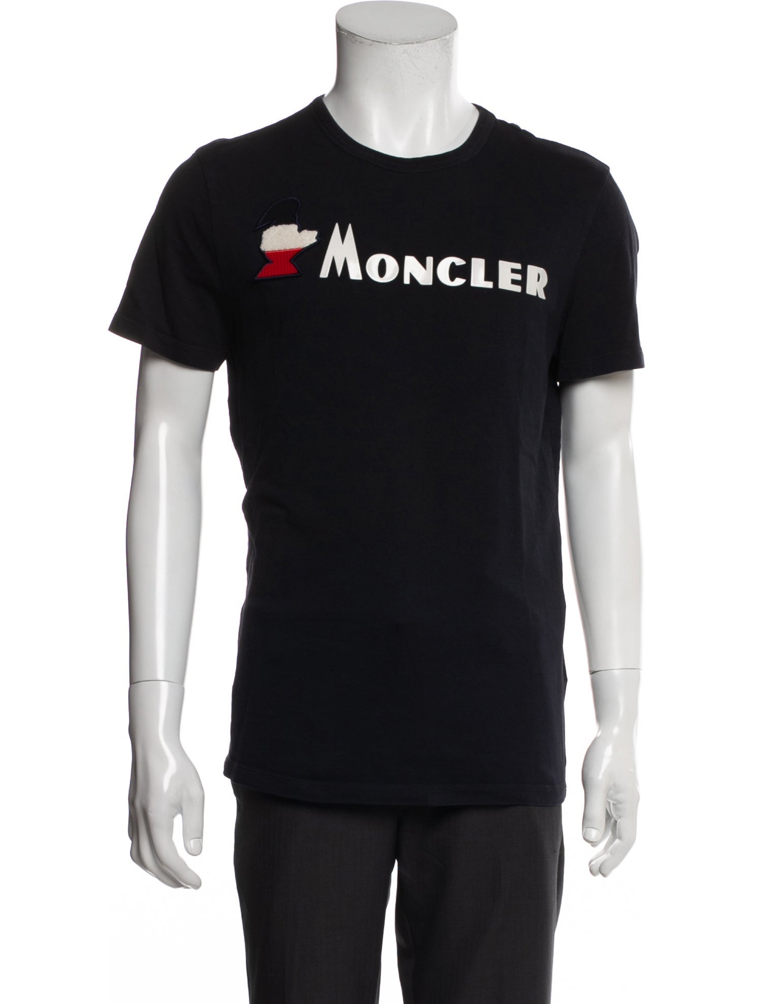 Moncler Graphic Print Crew Neck T-Shirt