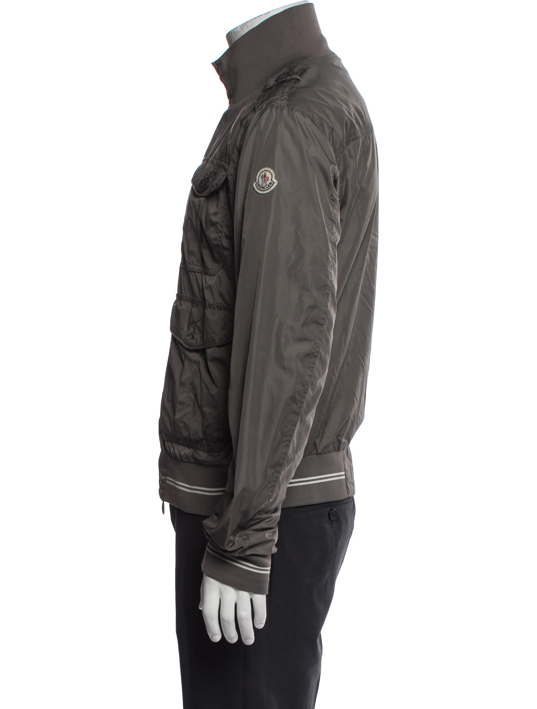 Moncler Striped Utility Jacket