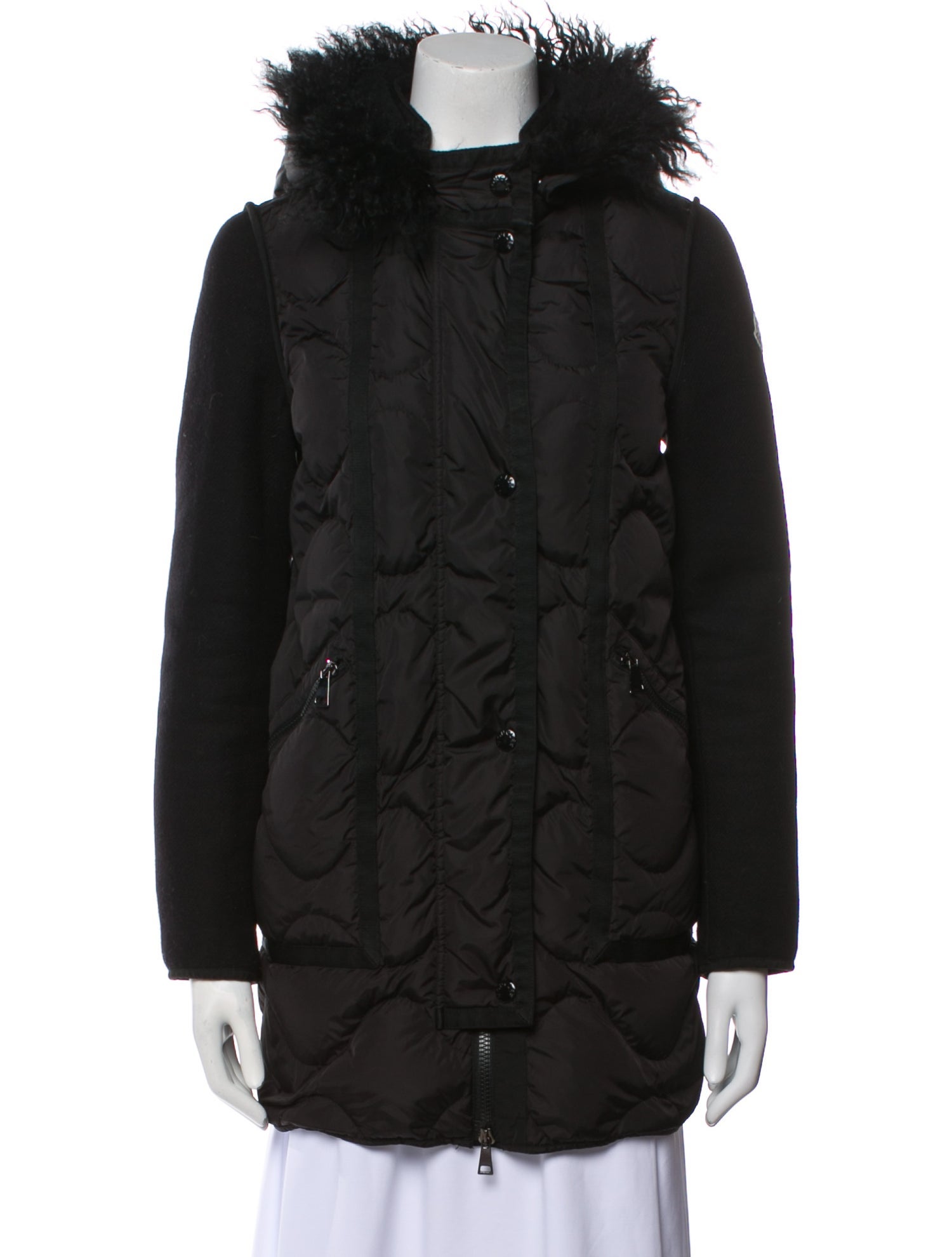 Moncler Nylon Down Coat