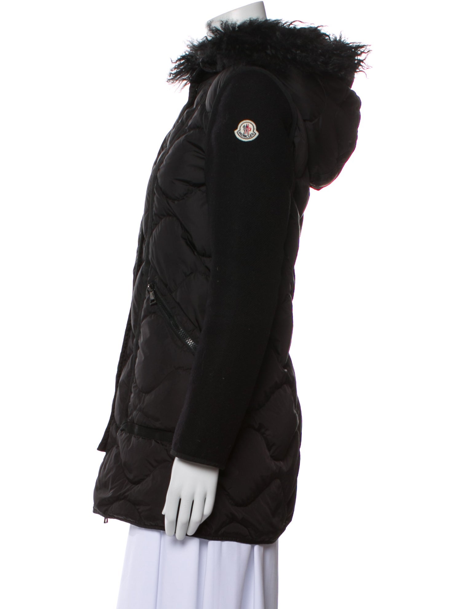 Moncler Nylon Down Coat