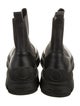 Moncler Leather Chelsea Boots