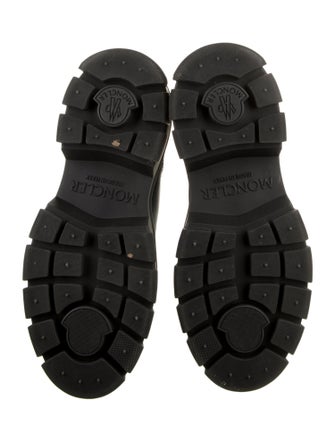 Moncler Leather Chelsea Boots