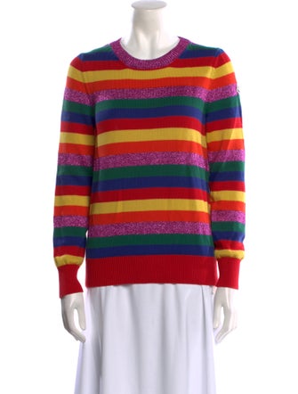 Moncler Striped Crew Neck Sweater
