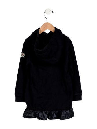 Moncler Girls' Hooded Sweatshirt Dress