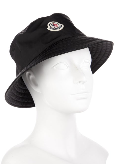 Moncler Embroidered Logo Patch Bucket Hat