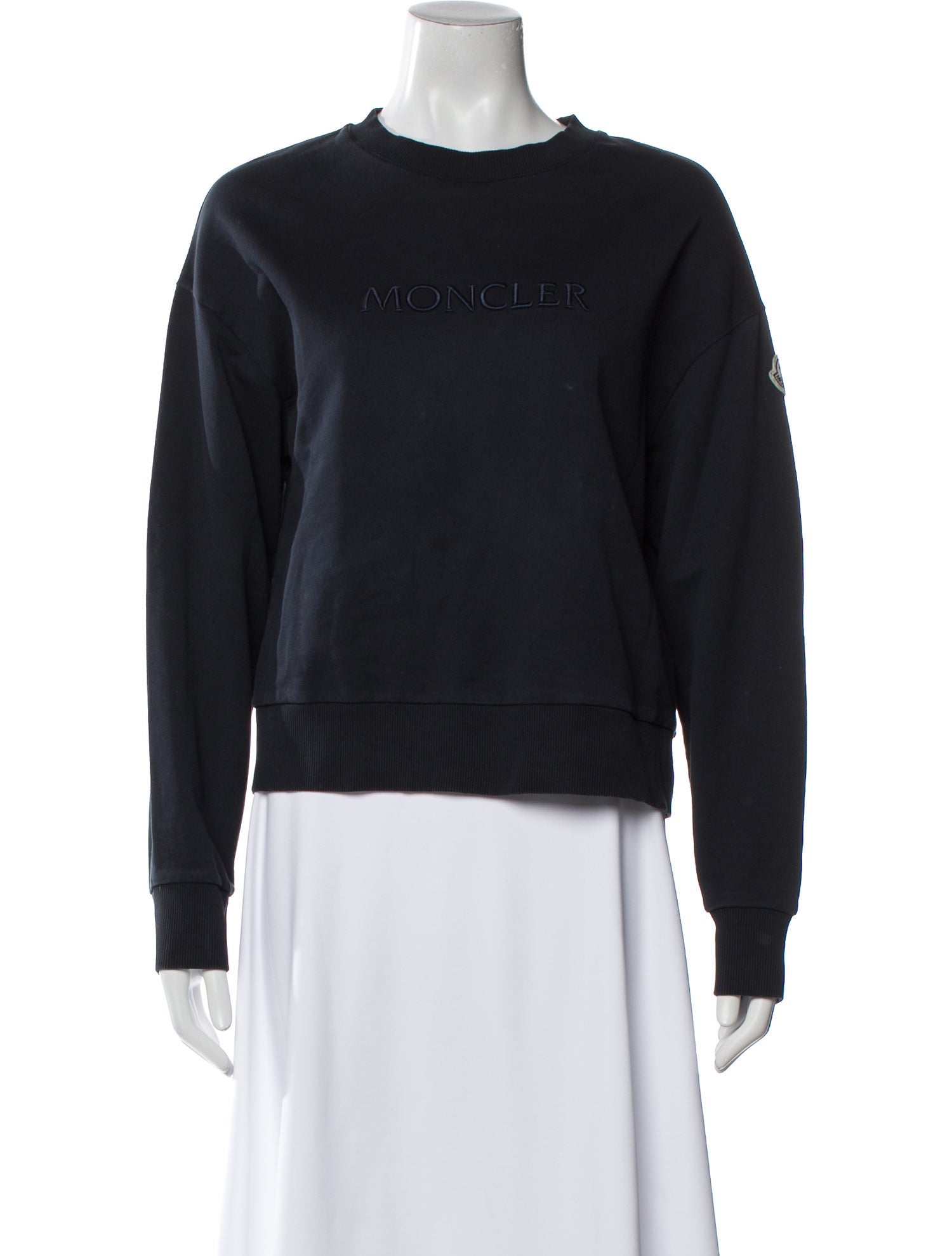 Moncler Graphic Print Crew Neck Sweatshirt